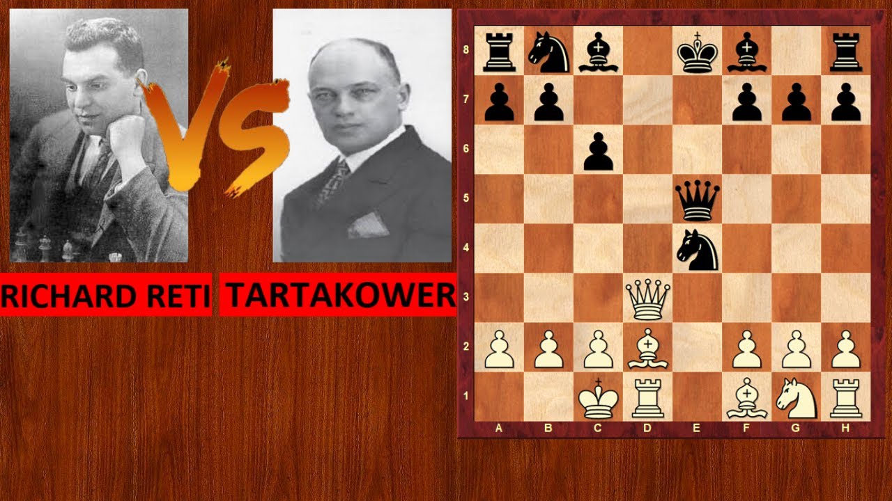 Μάθημα 29: Richard Reti VS Savielly Tartakower, Η δύναμη του διπλού ρουά part 2